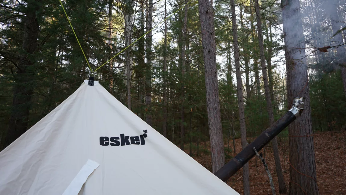 The Happy Camper: Esker’s Multi Winter Tent Is Pretty Awesome